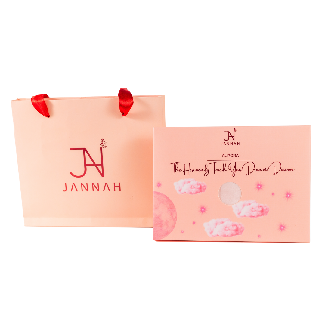 Jannah's Baby Pink Silk Pillowcase